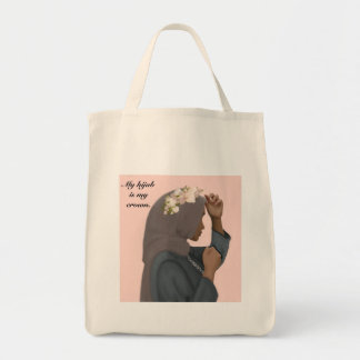 My Hijab is my Crown Tote Bag
