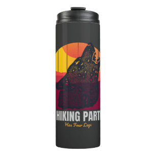 My Hiking Partner Has Four Legs  Thermal Tumbler