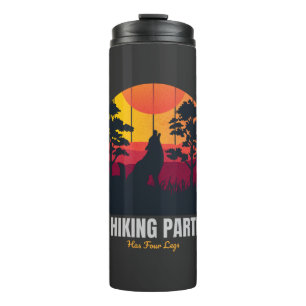 My Hiking Partner Has Four Legs  Thermal Tumbler