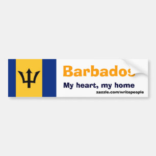 My home barbados bumper sticker