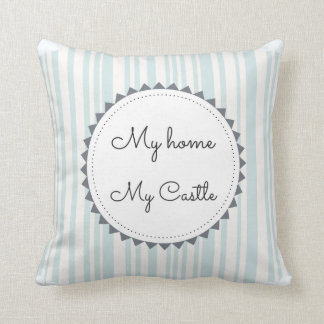My Home My Castle Throw Pillow