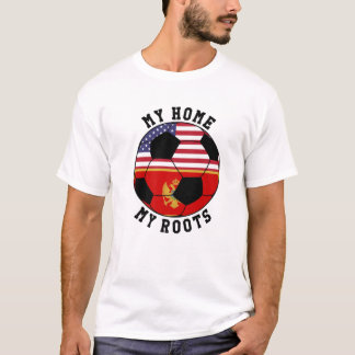 My Home My Roots Montenegro Flag Soccer T-Shirt