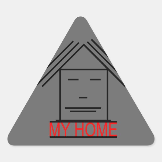 My Home - sticker (Front)