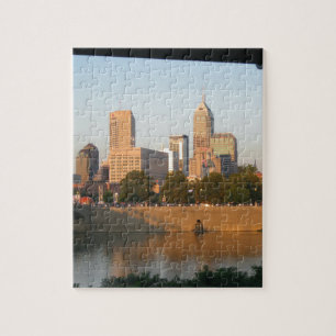 My Hometown  Indy Photoshoot by Dale Wilhelm Jigsaw Puzzle