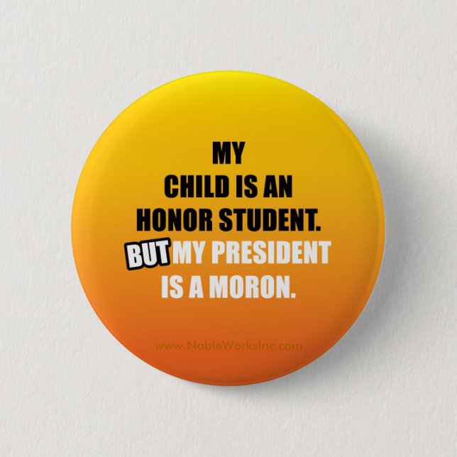 My Honour Student is... 2 Inch Round Button (Front)