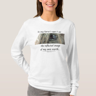 My Horse's Eyes / long sleeve t-shirt
