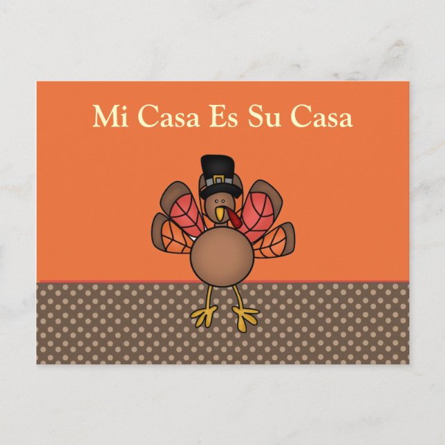 My House is Your House Postcard (Front)