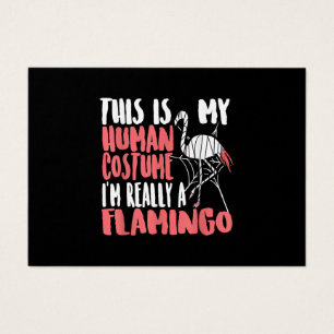 My Human Costume Im Really A Flamingo Mummy Cute