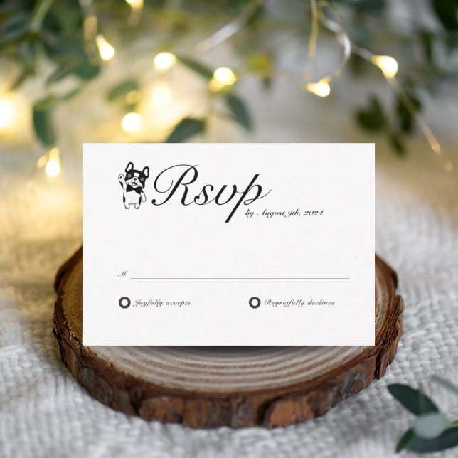 My Humans are Saying We Do Dog RSVP Card (Creator Uploaded)