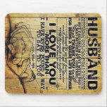 My Husband Birthday Gift | Letter For Husband | Mouse Pad<br><div class="desc">It's a personalized perfect gift for him, your dad, your husband, your boyfriend. It's ideal gifts for all seasons. These products are great for a picnic at the park, snuggling, relaxing on the sofa, wall decoration for home or as a stylish bedspread. Festival gift; Holiday gift St, Mother's Day, Father's...</div>