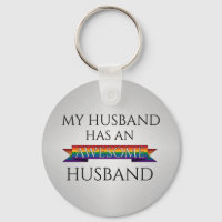 My Husband Has an Awesome Husband Gay Typography