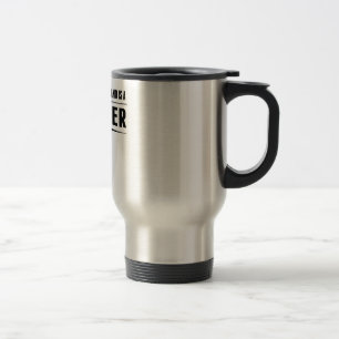 My Husband Is A Butcher Travel Mug