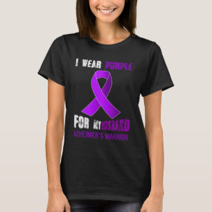 MY HUSBAND  MY ALZHEIMER S WARRIOR T-Shirt