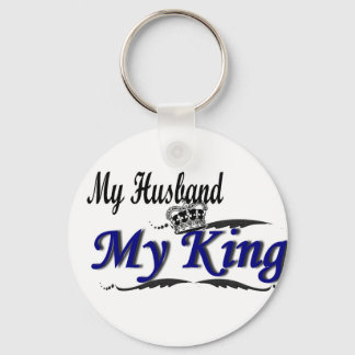 My Husband, My King Keychain