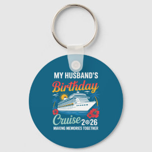 My husband's birthday cruise 2026 husband ship vac keychain