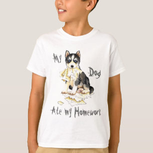 My Husky Ate my Homework T-Shirt