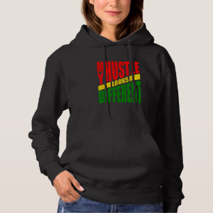 My Hustle Looks Different - Red Yellow Green - Ins Hoodie