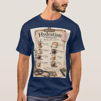 My hydration check list T-Shirt