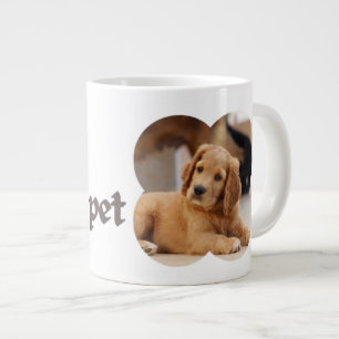 My Ideal Pet – Puppy Love Design Large Coffee Mug