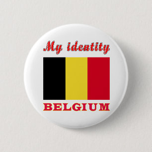 My Identity Belgium 2 Inch Round Button