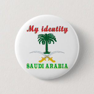 My Identity Saudi Arabia 2 Inch Round Button