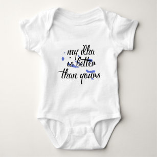 My Ilha is better than yours-Azores Baby Bodysuit