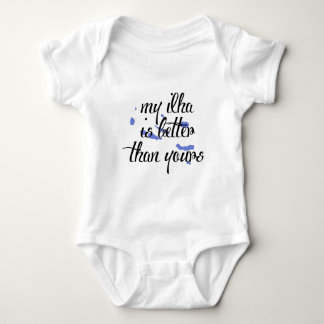 My Ilha is better than yours-Azores Baby Bodysuit