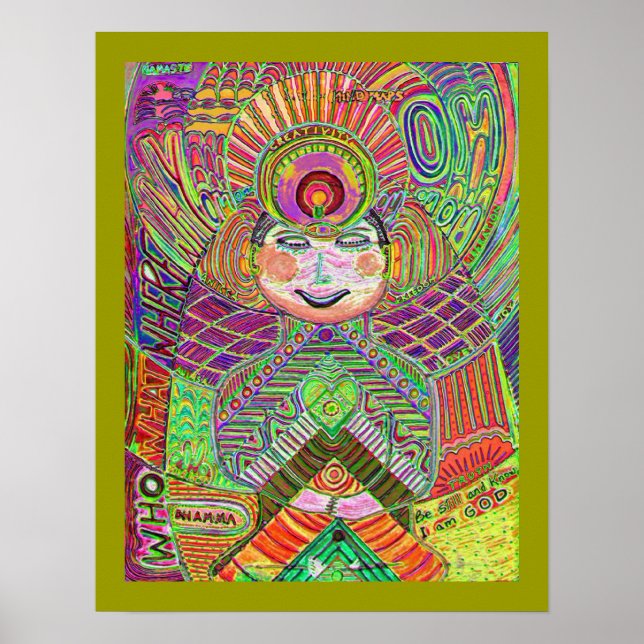 My Inner Being Mind Map Poster (Front)