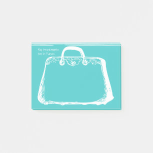 My Investments Are In Purses Post-it Notes