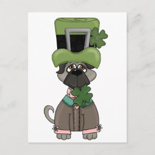 My Irish Hat Postcard