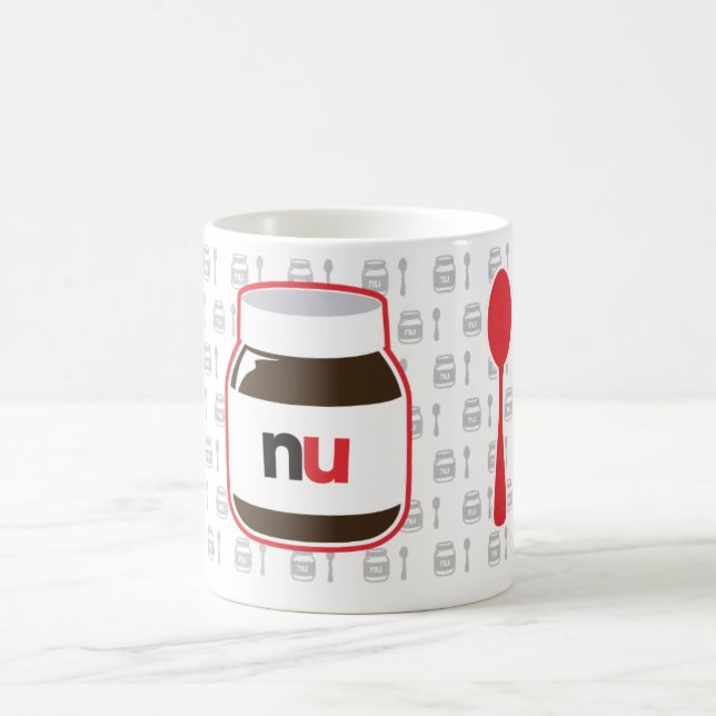 My Jar of Nutella Coffee Mug (Center)