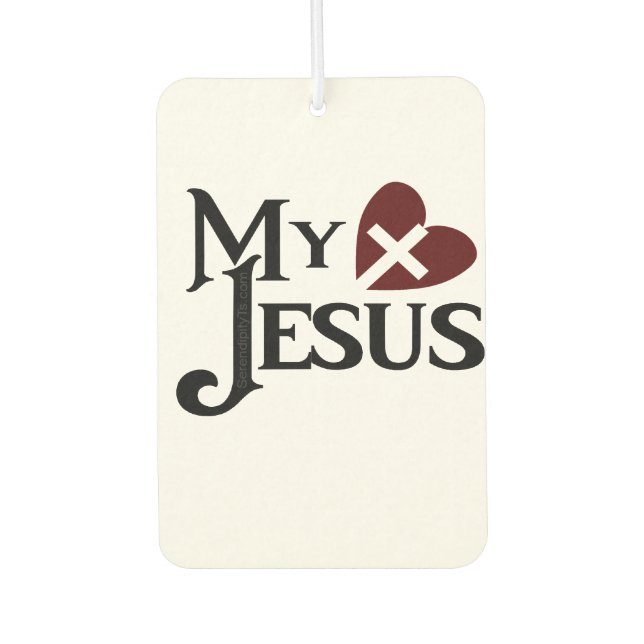 My Jesus Air Freshener (Front)
