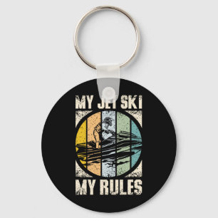 My Jet Ski My Rules Keychain