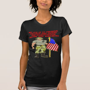 My Job Is To Defend The Constitution Against All T-Shirt