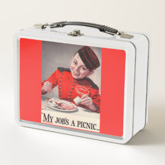 My Job's a Picnic  Metal Lunch Box