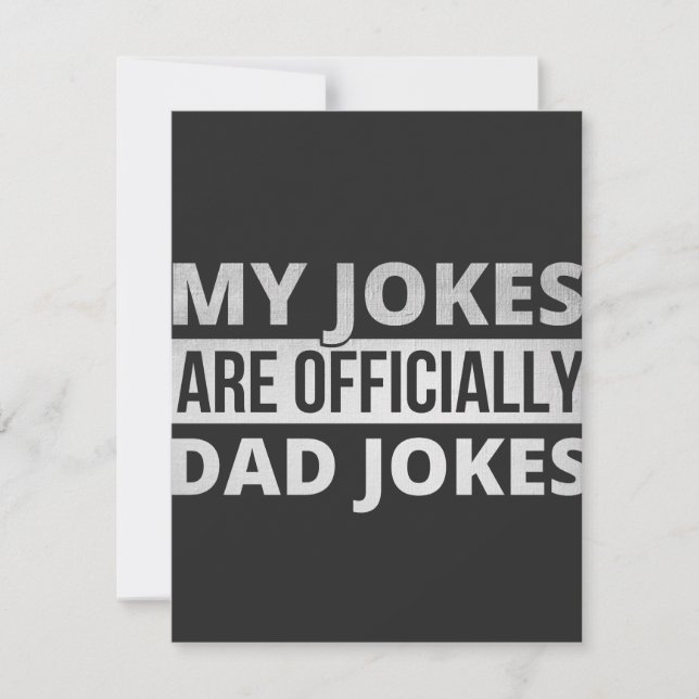 my jokes are dad jokes (Front)