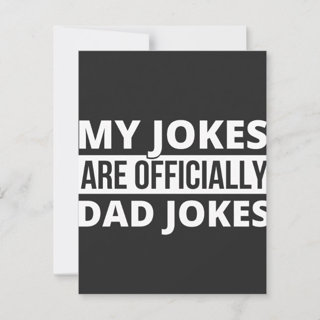 my jokes are dad jokes (Front)