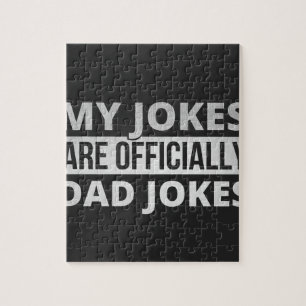 my jokes are dad jokes jigsaw puzzle