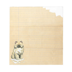 My Keeshond Ate My Homework Notepad