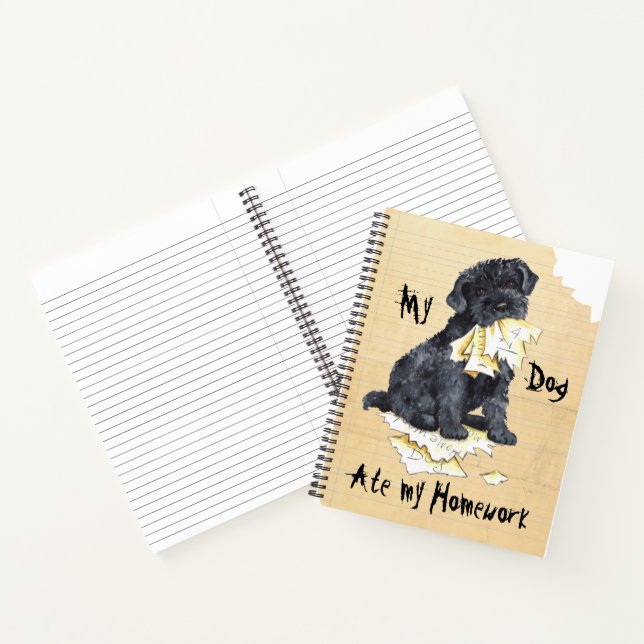 My Kerry Ate My Homework Notebook (Inside)