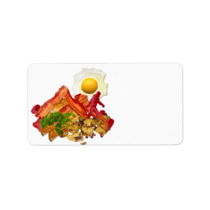 My Ketchup Gone Squatchin for Bacon Decor Label