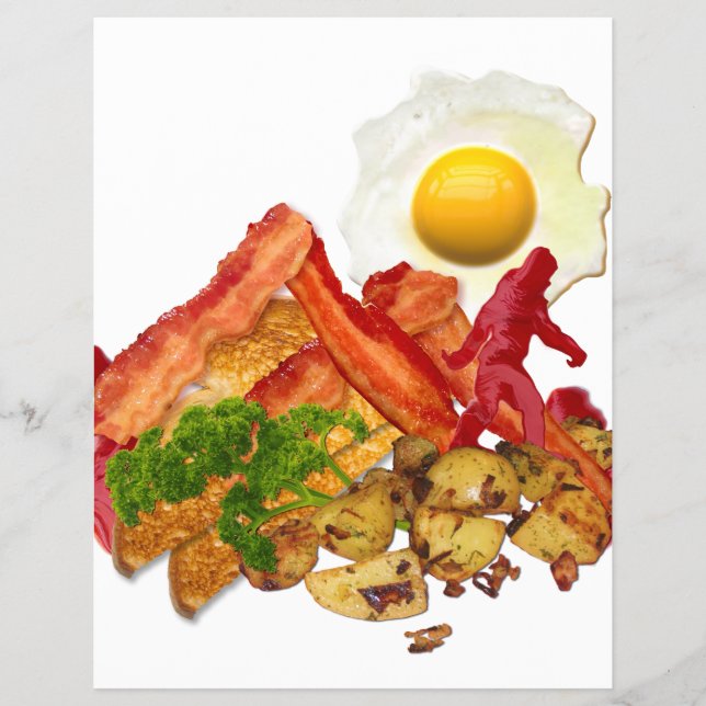 My Ketchup Gone Squatchin for Bacon Flyer (Front)