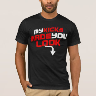 My Kicks Made You Look Sneakerhead Bred Tee