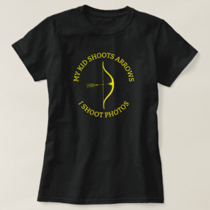 My Kid Shoots Arrows Archery Mom T-Shirt