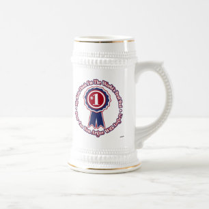 My Kids Think I'm The World's Best Dad! - retro Beer Stein