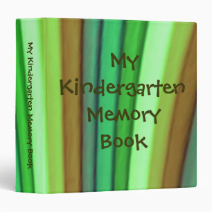My Kindergarten Memory Book Binder