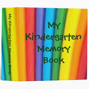 My Kindergarten Memory Book by Janz Binder