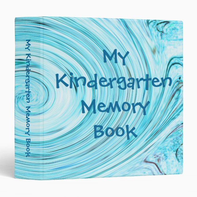 My Kindergarten Memory Book by Janz Binder (Front/Spine)