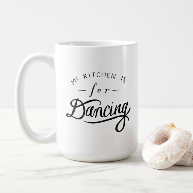 My Kitchen Is For Dancing Mug (With Donut)