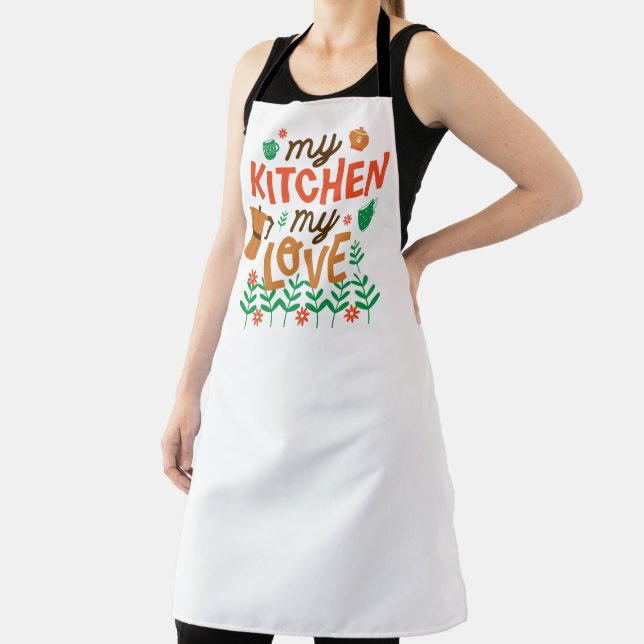 My Kitchen, My Love Apron (Insitu)
